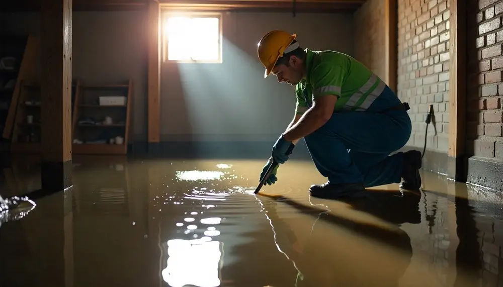 Professional water damage restoration services in Henryetta, OK